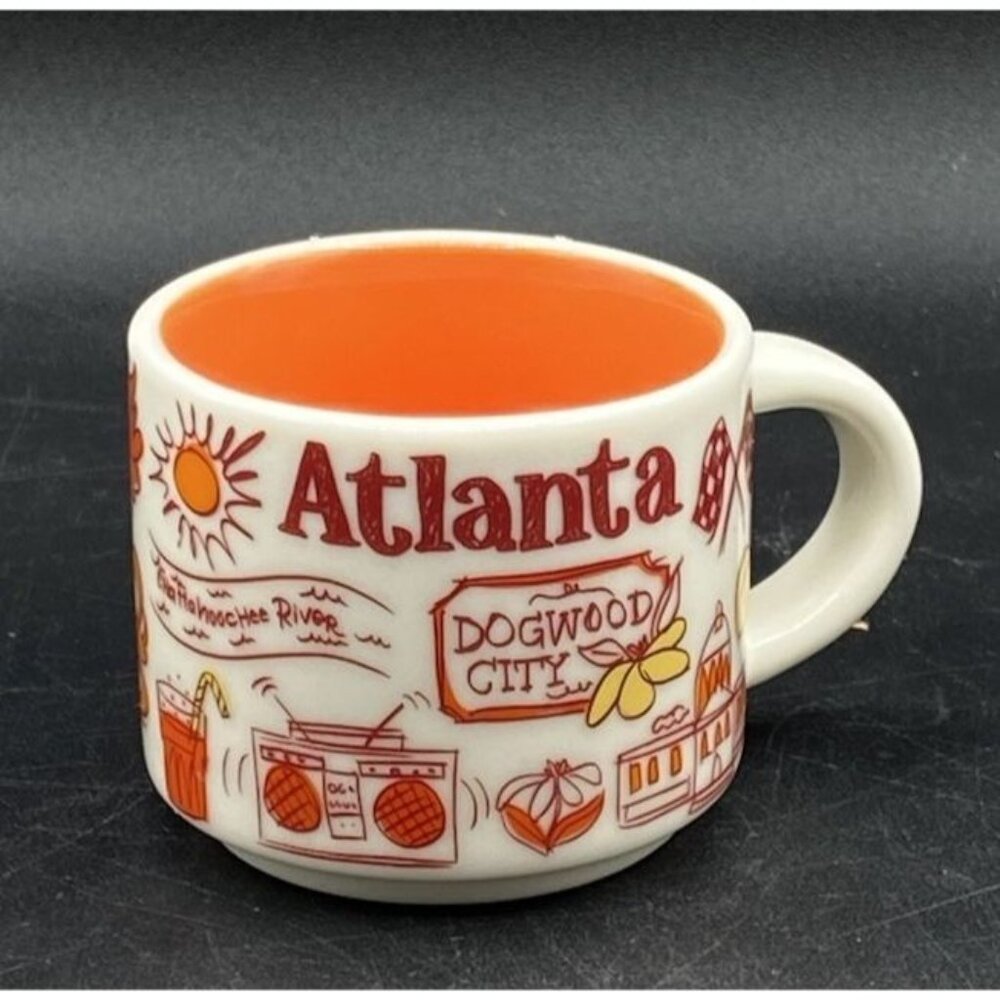 Starbucks Been There Series Atlanta 2oz Mini Mug Ornament READ